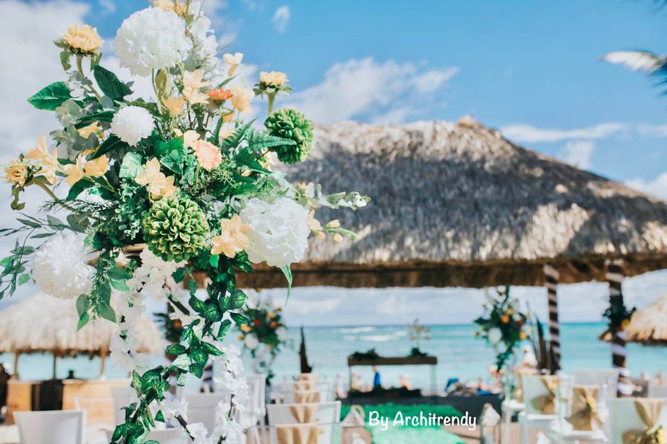 Tropical gazebo