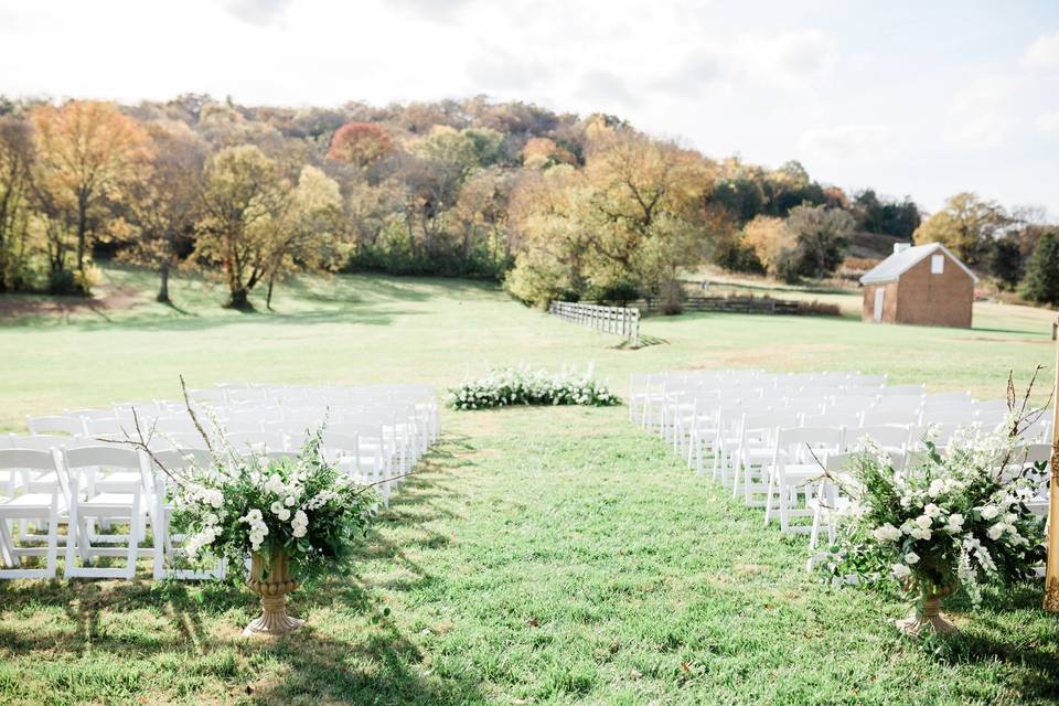 Back field ceremony