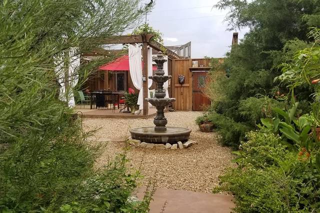 Side patio
