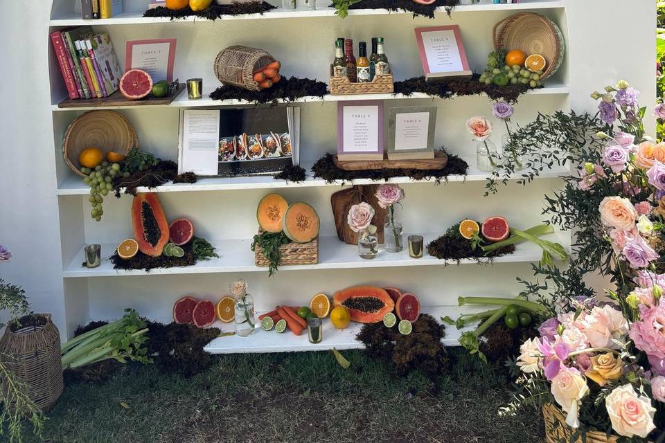 Structures for hanging florals