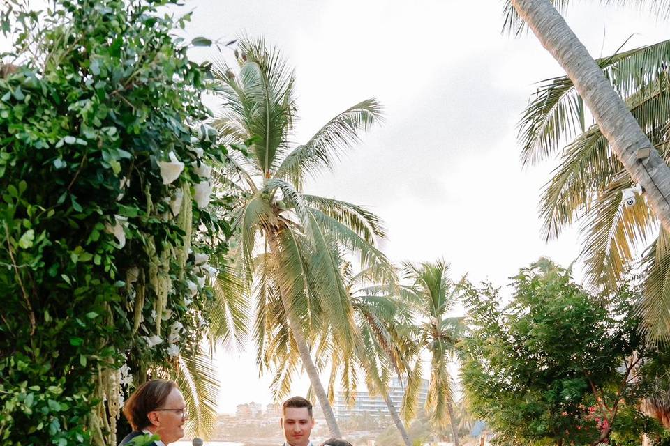 Ceremony seaside