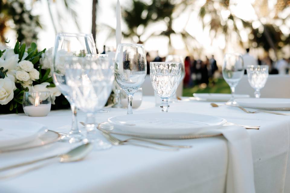 Elegant ballroom style