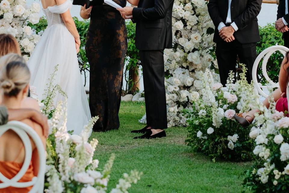 Ceremony White Flowers