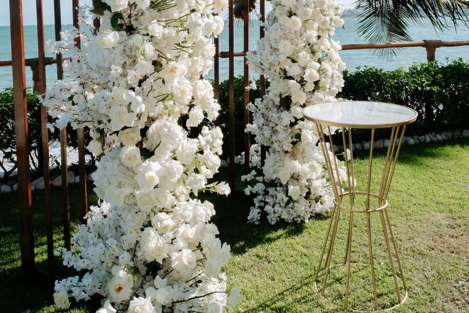 Ceremony White Flowers