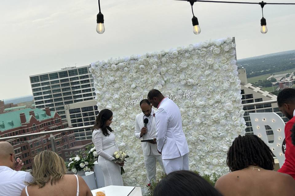 Rooftop Vows Renewal