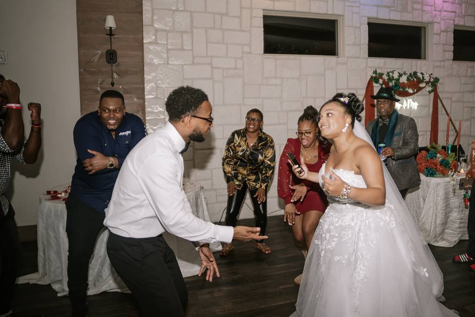 Bride & Groom Get Lit