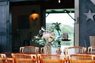 Table with centerpiece