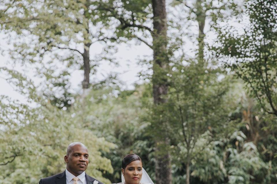 The walk to the groom