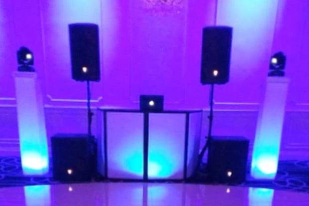 Basic DJ set up for Teenager Bday party January 2018