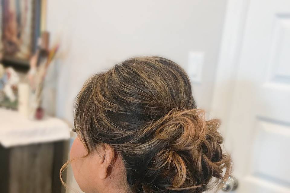 Simple updo