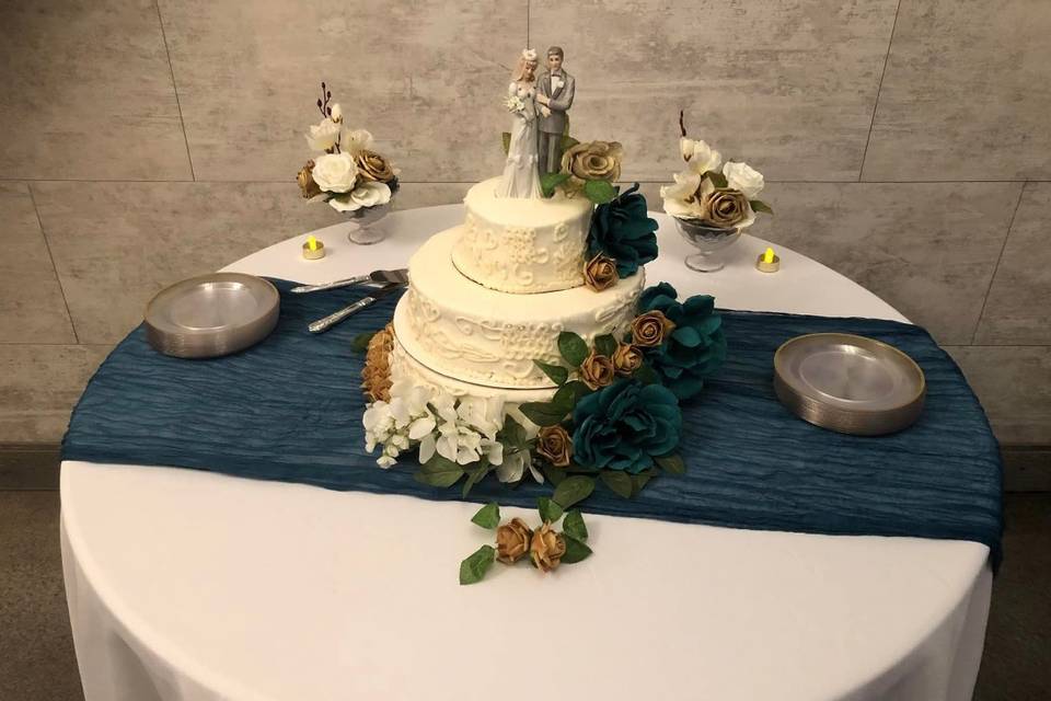 Cake in Castle Reception Area