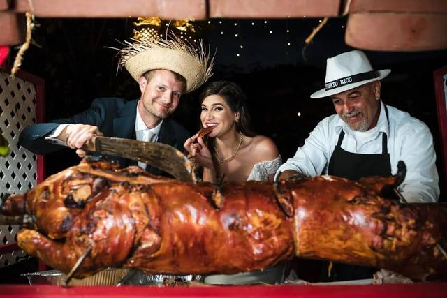 Lechón a la varita