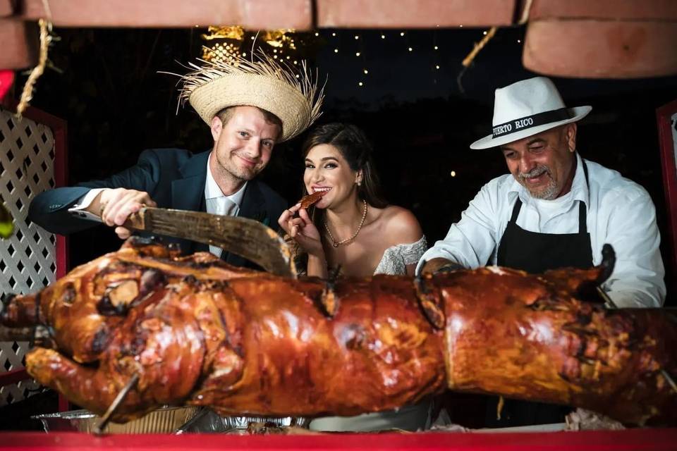 Lechón a la varita