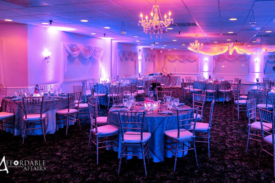 Emerald Room Wedding Reception