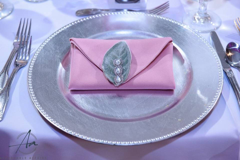Envelope napkin