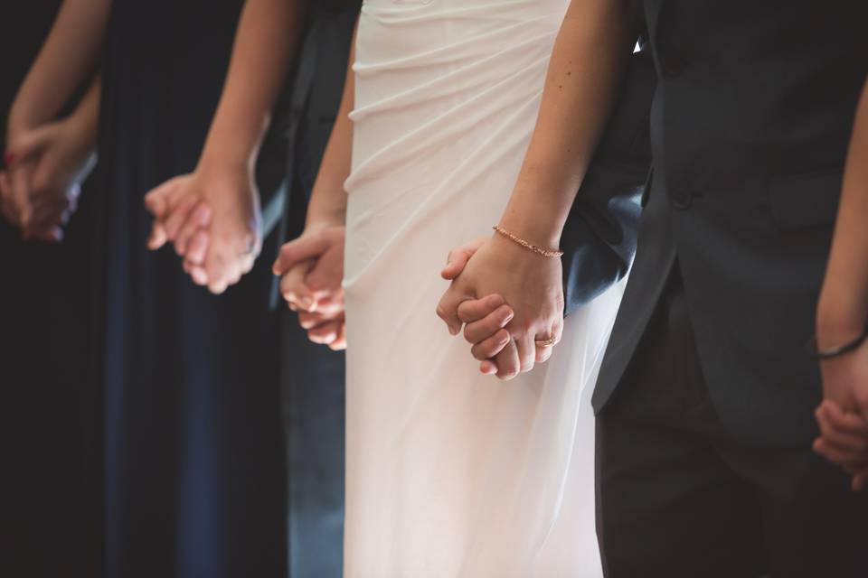 Hand-in-hand Love, Jackie Wedding Photography