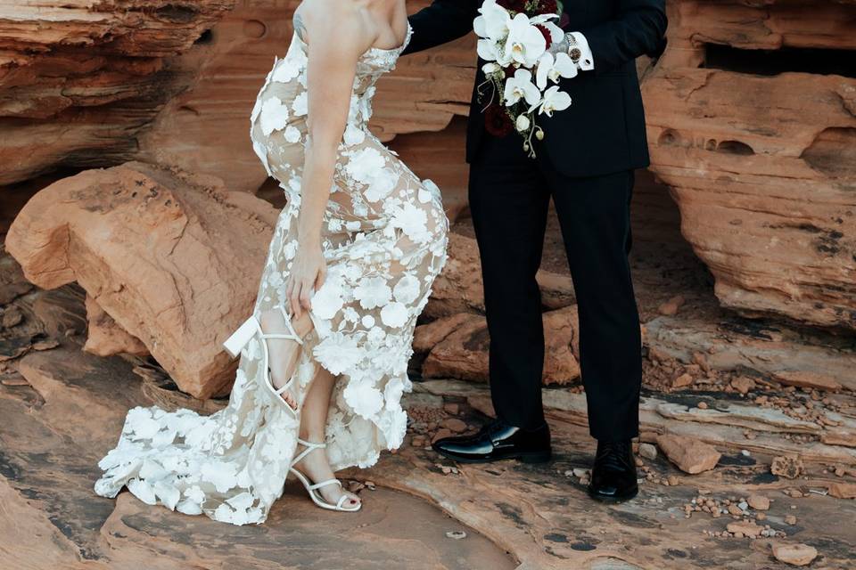 Valley of fire wedding