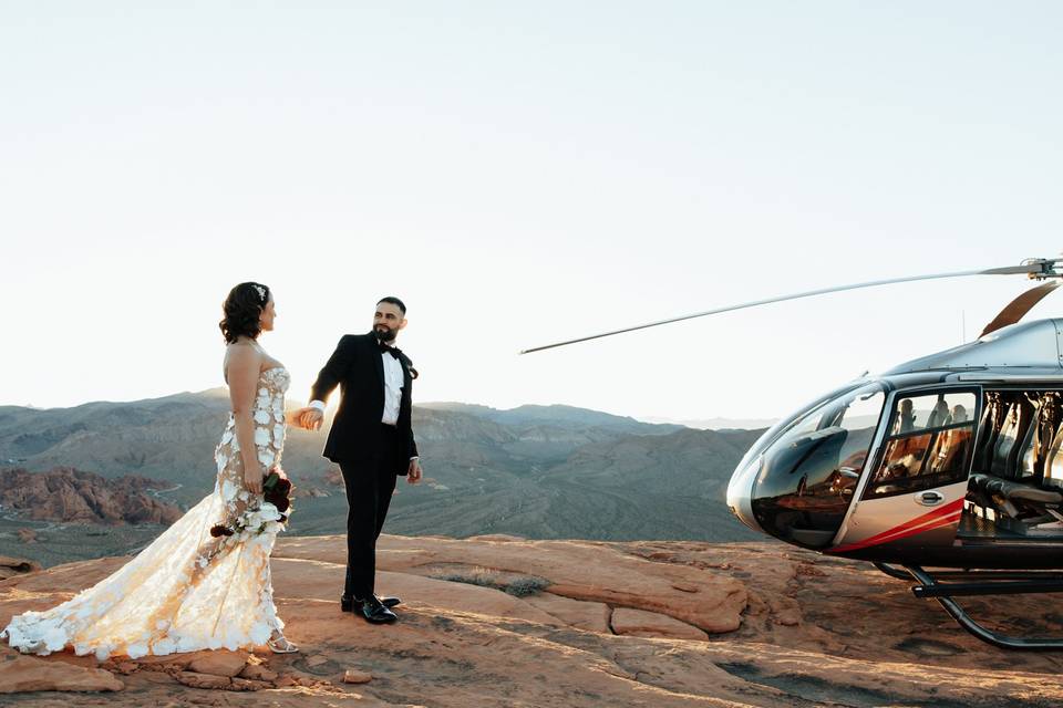 Valley of fire wedding