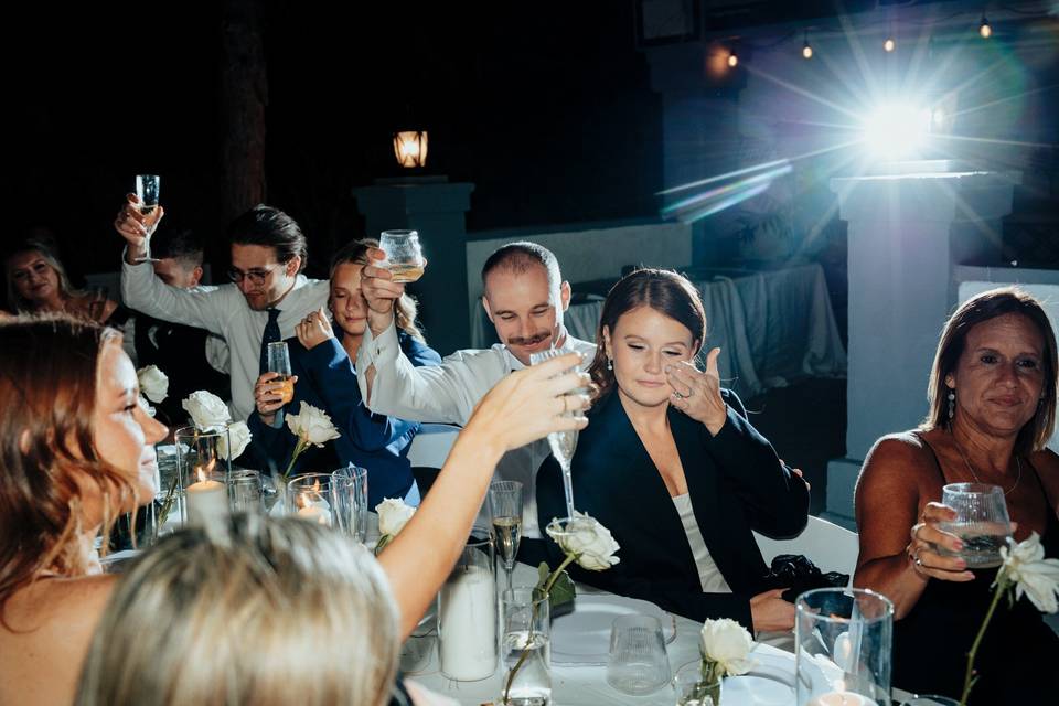 Las vegas wedding reception