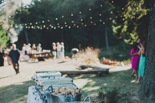 Salad station