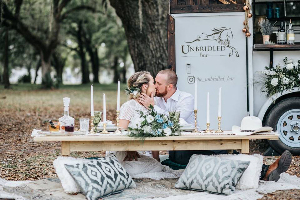 Boho Oak Grove wedding