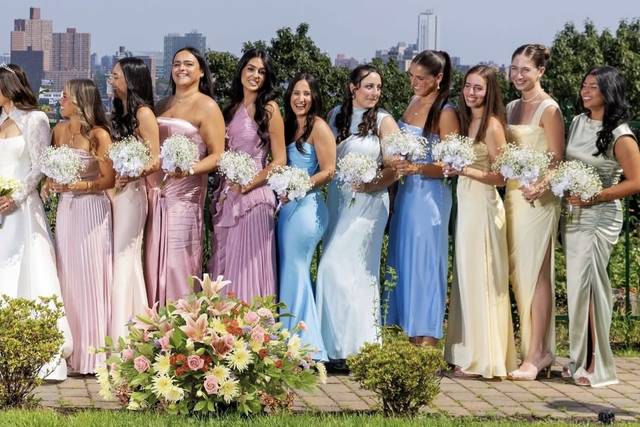 Stunning bridesmaids