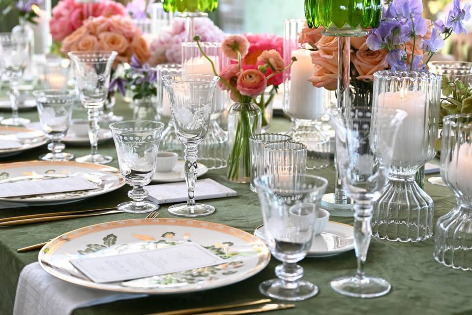 Table Set up