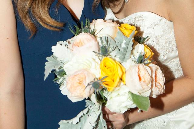 Bride with her friend