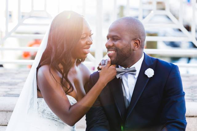 The newlyweds