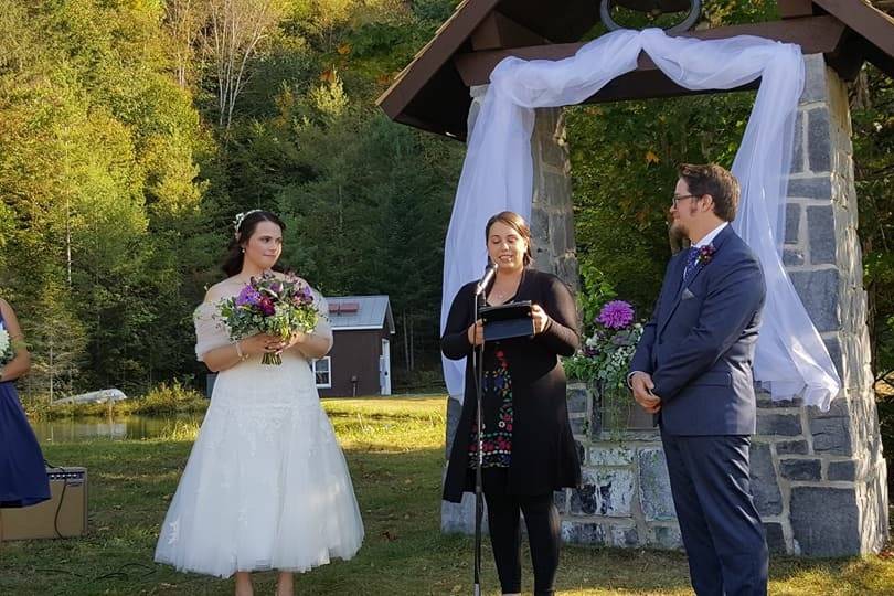 Heather Rose, Wedding Officiant