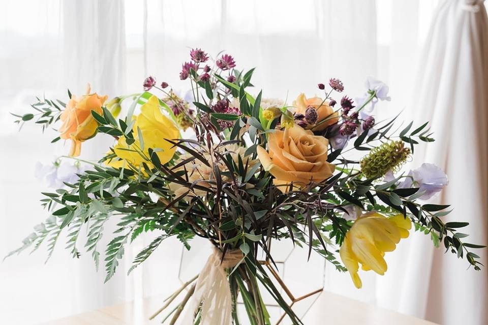 Light and airy bouquet