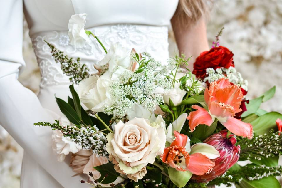 Beautiful bridal bouquet