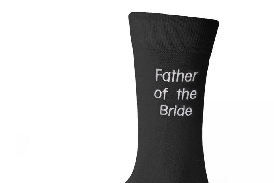 Father of the bride socks