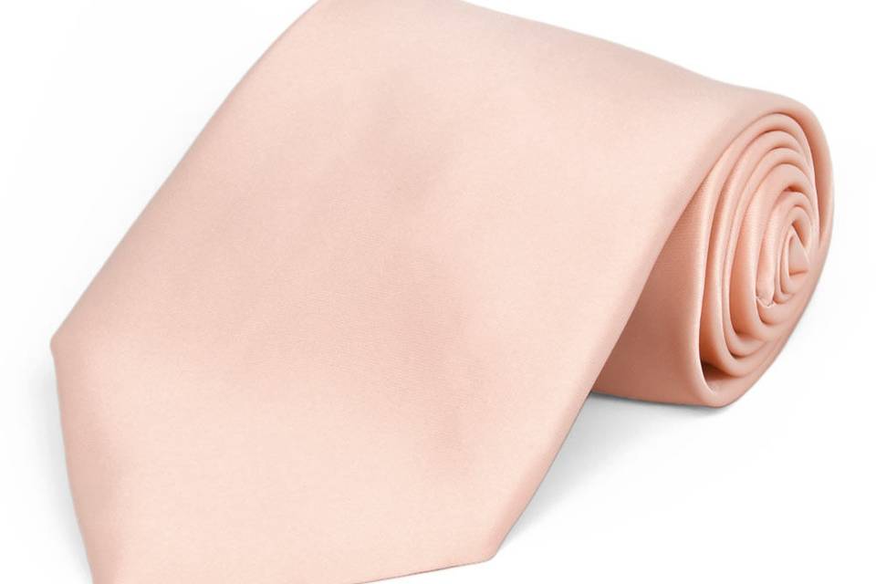 Petal premium solid color tie