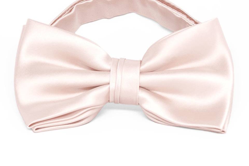 Princess pink premium bow tie