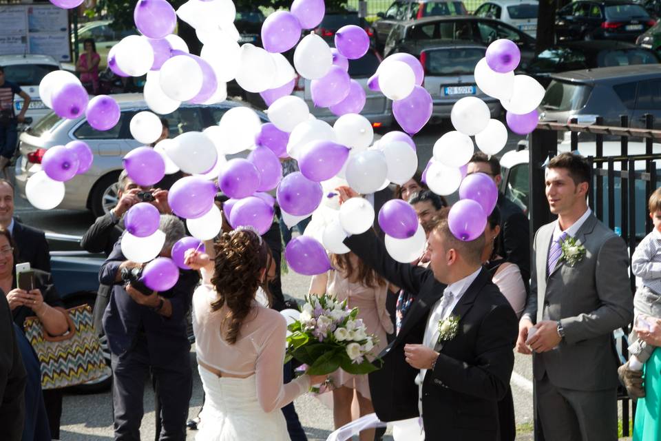 Wedding balloons