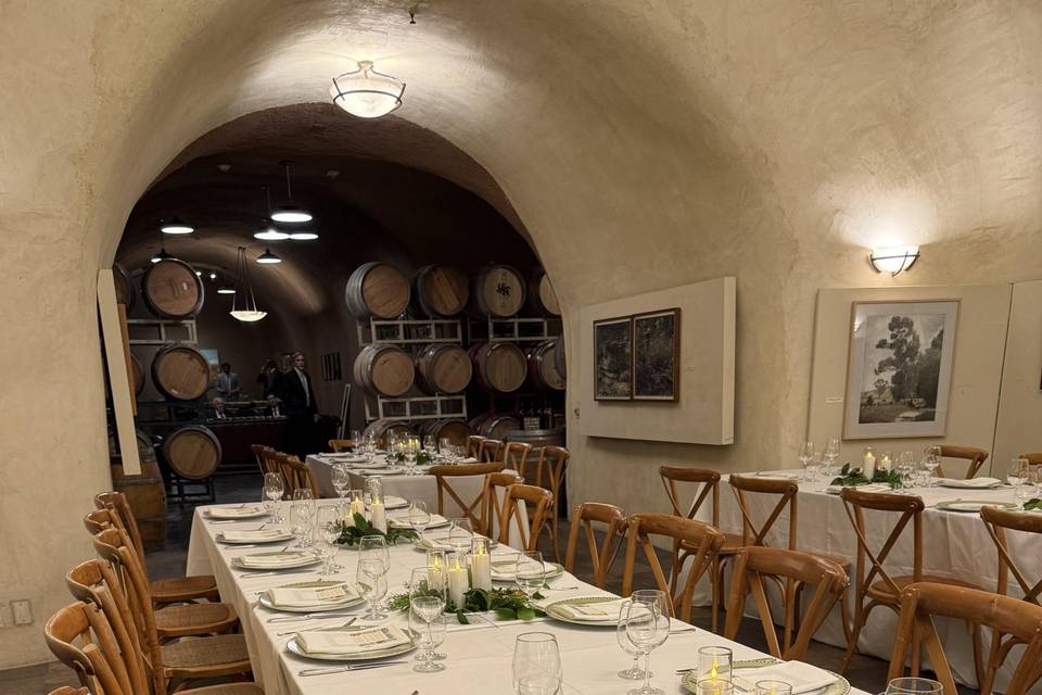 Dinner in the cave