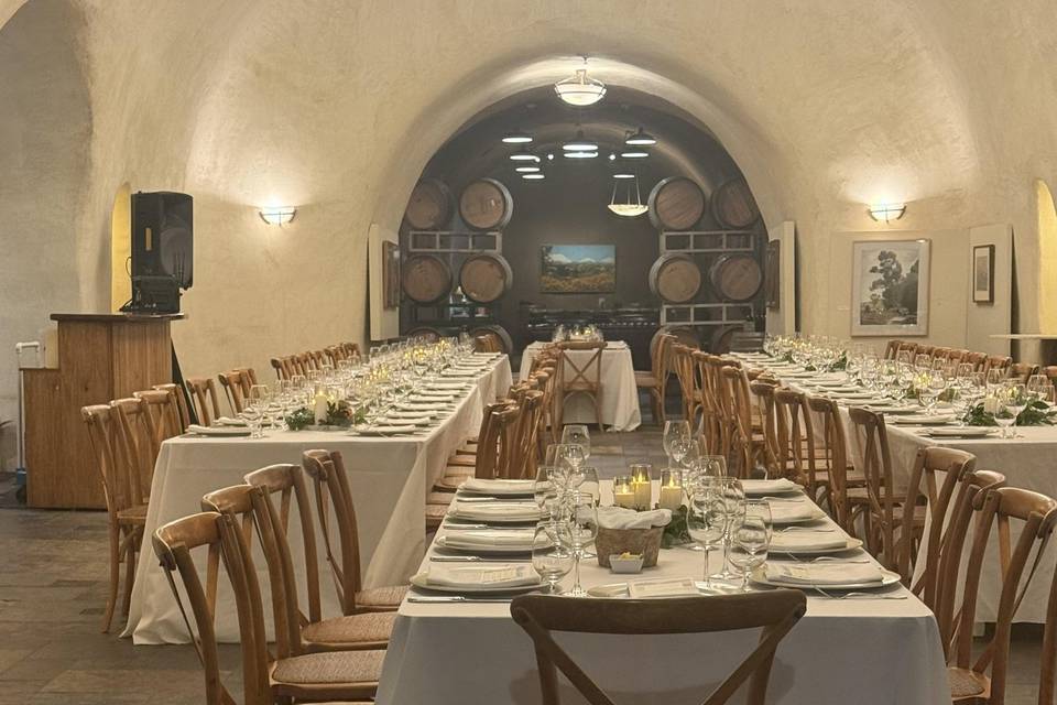 Dinner in the cave