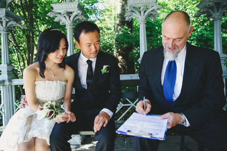 Our wedding officiant nyc