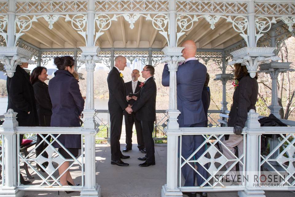 Our wedding officiant nyc