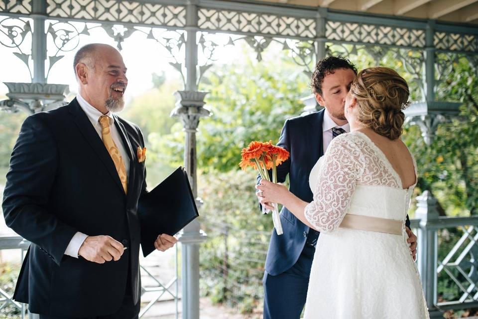 Our wedding officiant nyc