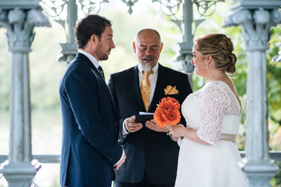 Our wedding officiant nyc