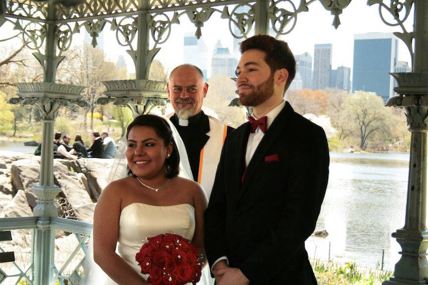 Our wedding officiant nyc