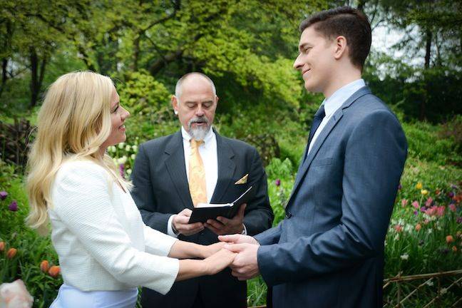 Our wedding officiant nyc