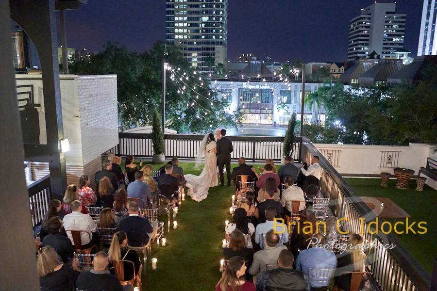 Roof Top Wedding