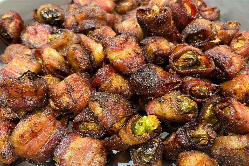 Bacon-wrapped Brussell Sprouts