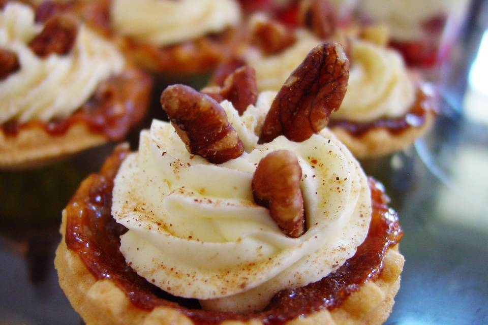 Mini pecan tartlets