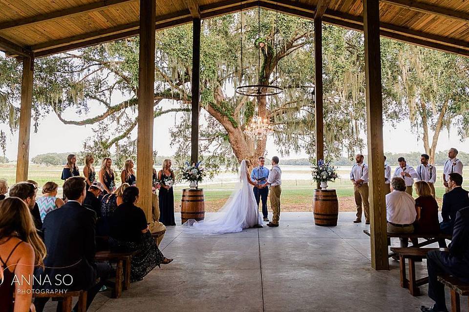 Sunset ceremony