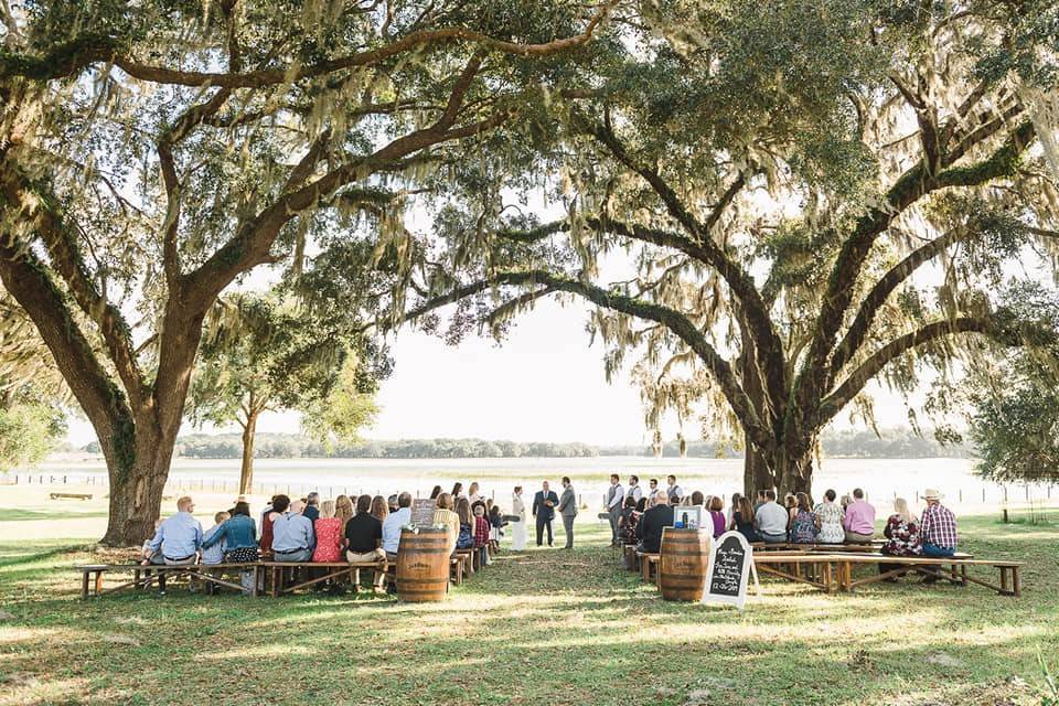 Natural Arch ceremony