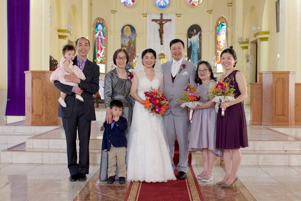 Catholic destination wedding